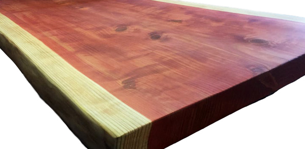 Customized sequoia table
